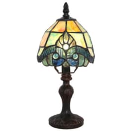 Small Tiffany Lamp Vivaldi 6 In Shade 12 In Height