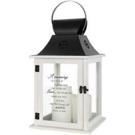 A Memory 3 Pillar Candle Memorial Lantern