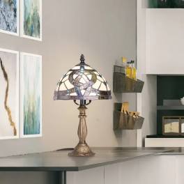 Celtic Pathways Tiffany Style Memory Lamp