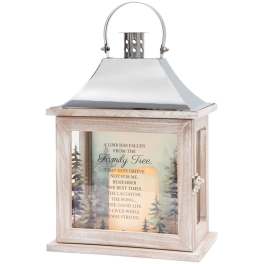 Family Tree LED candle Lantern