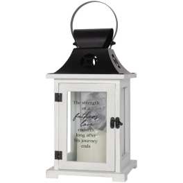 Father's Love LED picture frame candle Lanern