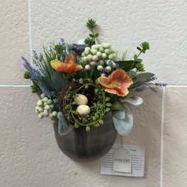 Metal Bird Artificial Arrangement