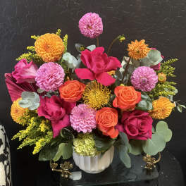 Tropical Dalhia Love Bouquet