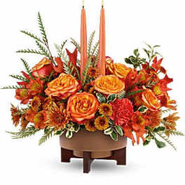 Modern Autumn Centerpiece