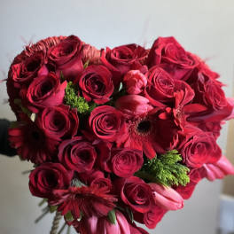 Heart of Passion Floral