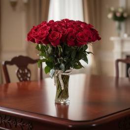 Timeless Red Elegance
