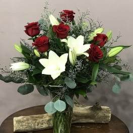 Lilies and Roses