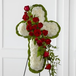 TLSP The Floral Cross Easel