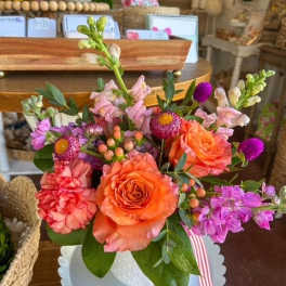 Designers choice bright arrangement