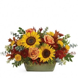 Teleflora's Sunflower Farm Centerpiece