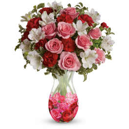 Teleflora's Rosy Posy Bouquet