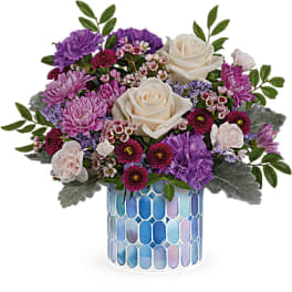Teleflora's Blue Beauty Bouquet