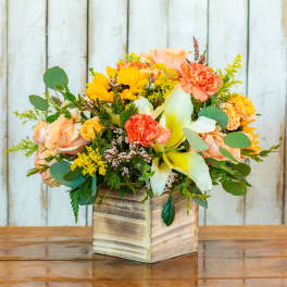 Rancho Sunset Flower Box