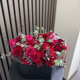 Red Velvet Heart Box