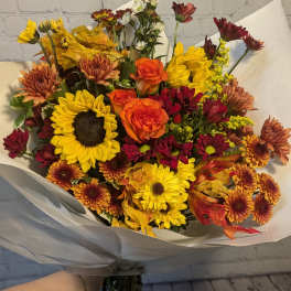 Hello Fall Hand-tied Bouquet
