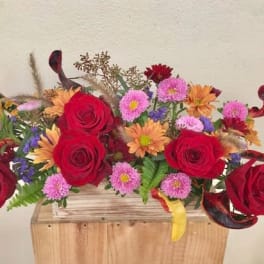 Autumn Flower Box