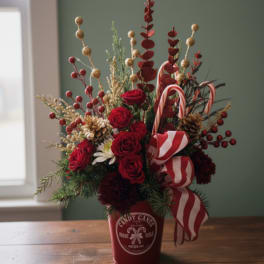 Candy Cane Flowers