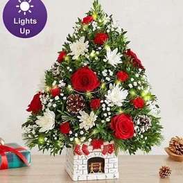 Chimney xmas Tree