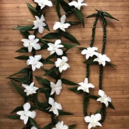 Sweetheart leis