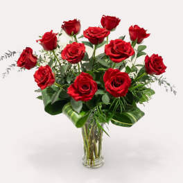 Deluxe Dozen Roses