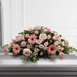 Sweet Farewell Casket Spray
