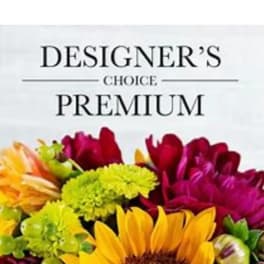 Colorful mixed bouquet with yellow, red, and pink flowers