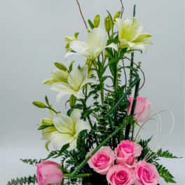 Rose & Lily Cascade