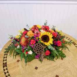 Oblong Autumn Centerpiece