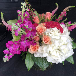 Floral Stock, Spray Roses, Hydrangeas