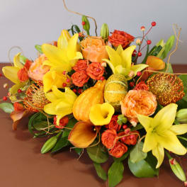 Thankful Harvest Table Centerpiece
