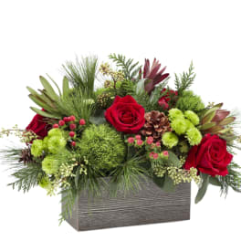 Christmas Cabin Bouquet