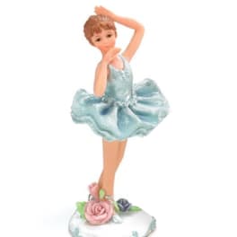Blue Dress Ballerina