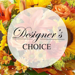 Mixed bouquet with sunflowers, roses, lilies, and daisies