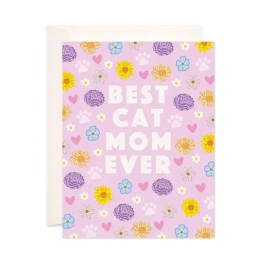 Greeting Card- Best Cat Mom Ever