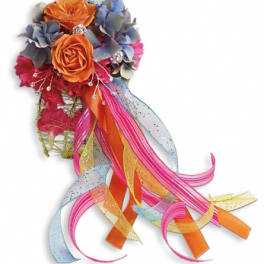 You Glow Corsage - by Collene's Crafts-N-Flowers