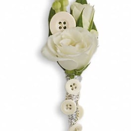 All Buttoned Up Boutonniere