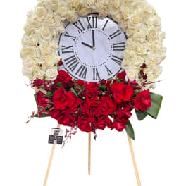 Time of Passing Tribute Arrangement