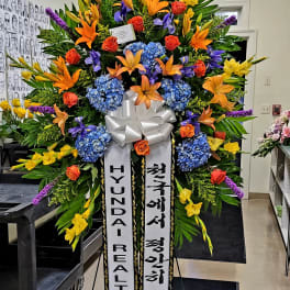 [TT-ANC118]: GRAND FAREWELL STANDING SPRAY