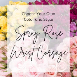 Spray Rose Wrist Corsage