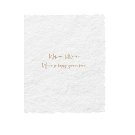 Welcome Little One | Greeting Card