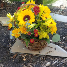 Golden Days Basket
