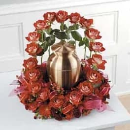 Urn Rose Pedal