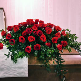 Classic Rose Casket Spray
