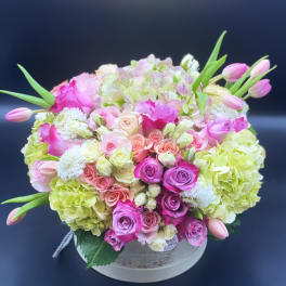 Flower mix in box