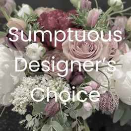 Pink and white floral bouquet with roses and tulips
