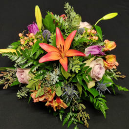 Small table centerpiece for a fall table