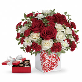 Best Friends Forever Bouquet with chocolates DX
