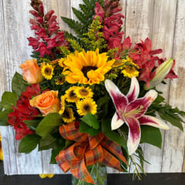 Fall Mason Jar One Sided (Substitutions Will Be Necessary)