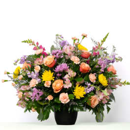 Our Hope Collection: Tribute Urn in Pastel Blooms