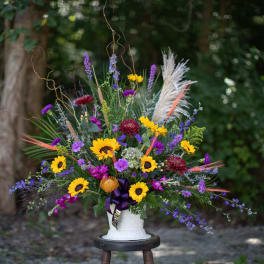 Autumnal Memorial Basket